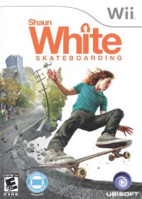 Shaun White Skateboarding PAL Wii box art